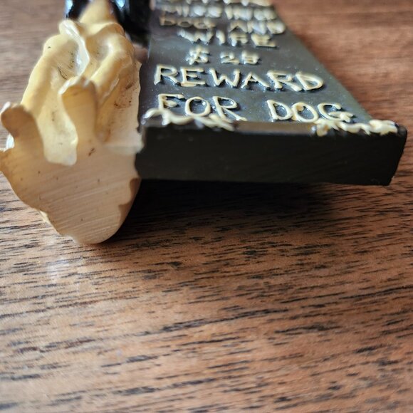 FUNNY SASSY Cocker Spaniel Dog Ornament Missing Dog and Wife REWARD for Dog - Picture 5 of 5